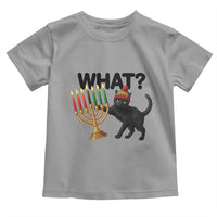 Funny Black Cat Chaos Kwanzaa Kinara Candle Toddler T Shirt African Heritage Gift - Wonder Print Shop