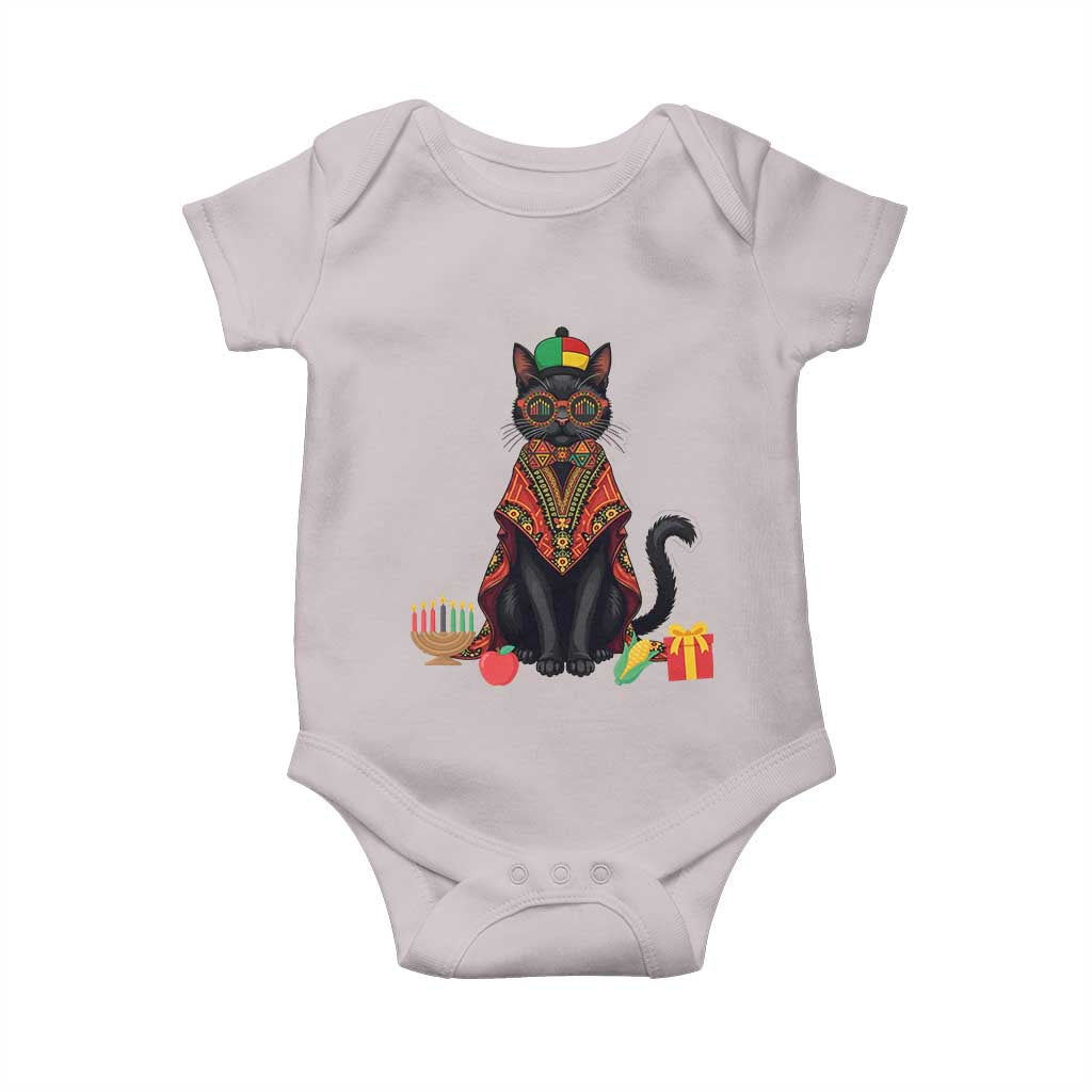 Cute Kwanzaa Cat Dashiki Baby Onesie African Heritage Gift - Wonder Print Shop