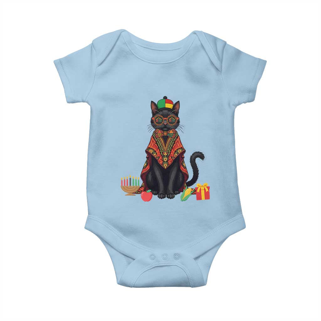 Cute Kwanzaa Cat Dashiki Baby Onesie African Heritage Gift - Wonder Print Shop