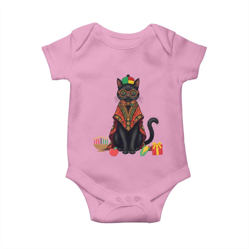 Cute Kwanzaa Cat Dashiki Baby Onesie African Heritage Gift - Wonder Print Shop