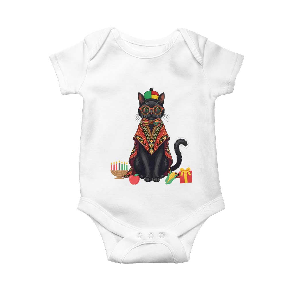 Cute Kwanzaa Cat Dashiki Baby Onesie African Heritage Gift - Wonder Print Shop