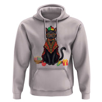 Cute Kwanzaa Cat Dashiki Hoodie African Heritage Gift - Wonder Print Shop