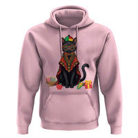 Cute Kwanzaa Cat Dashiki Hoodie African Heritage Gift - Wonder Print Shop