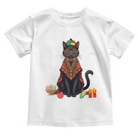 Cute Kwanzaa Cat Dashiki Toddler T Shirt African Heritage Gift - Wonder Print Shop