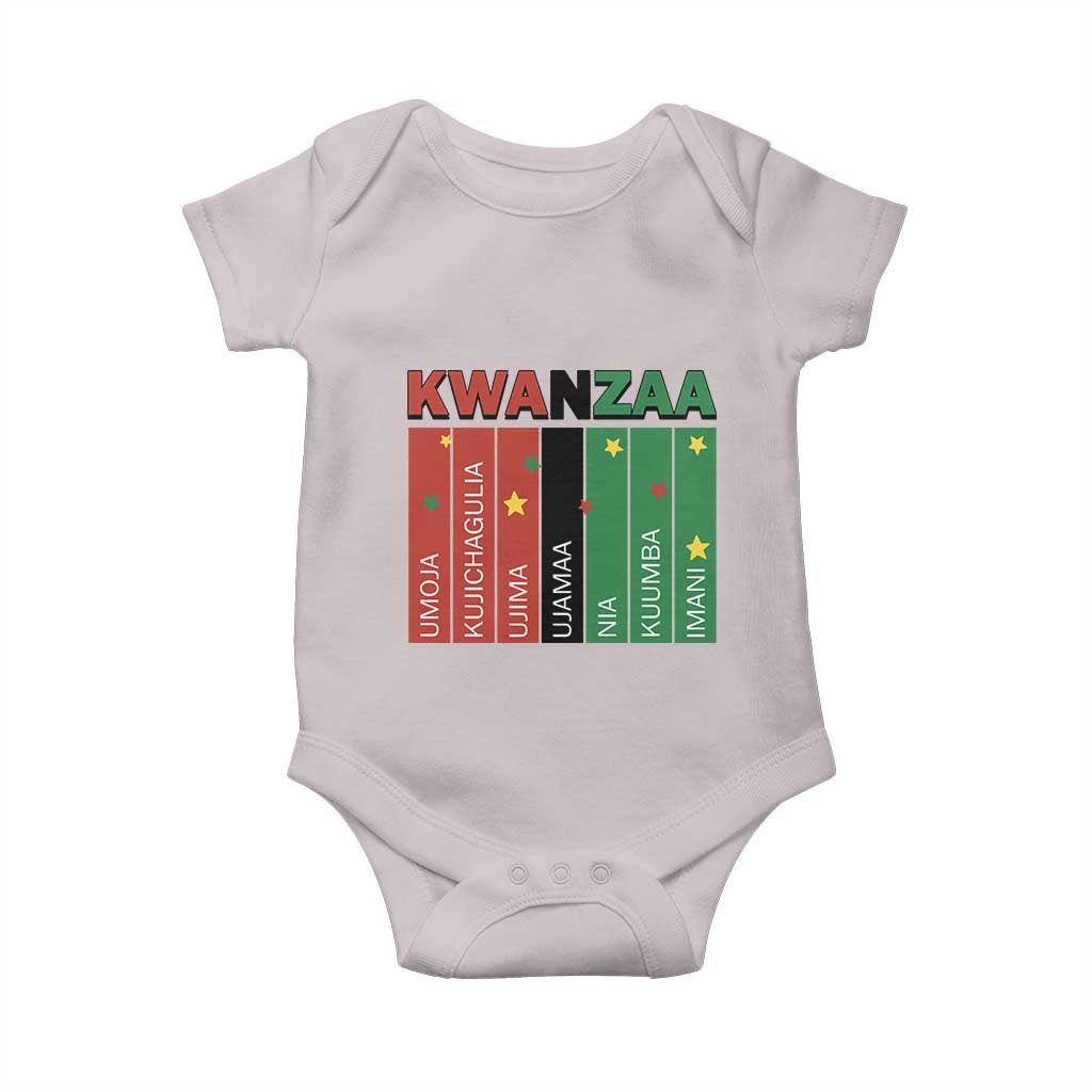 Light Of Kwanzaa Baby Onesie Nguzo Saba African Heritage Gift - Wonder Print Shop