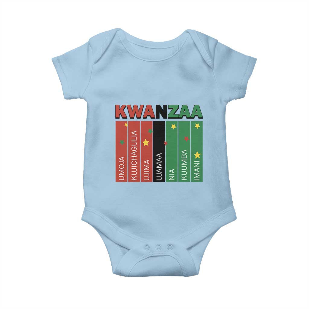 Light Of Kwanzaa Baby Onesie Nguzo Saba African Heritage Gift - Wonder Print Shop