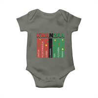 Light Of Kwanzaa Baby Onesie Nguzo Saba African Heritage Gift - Wonder Print Shop