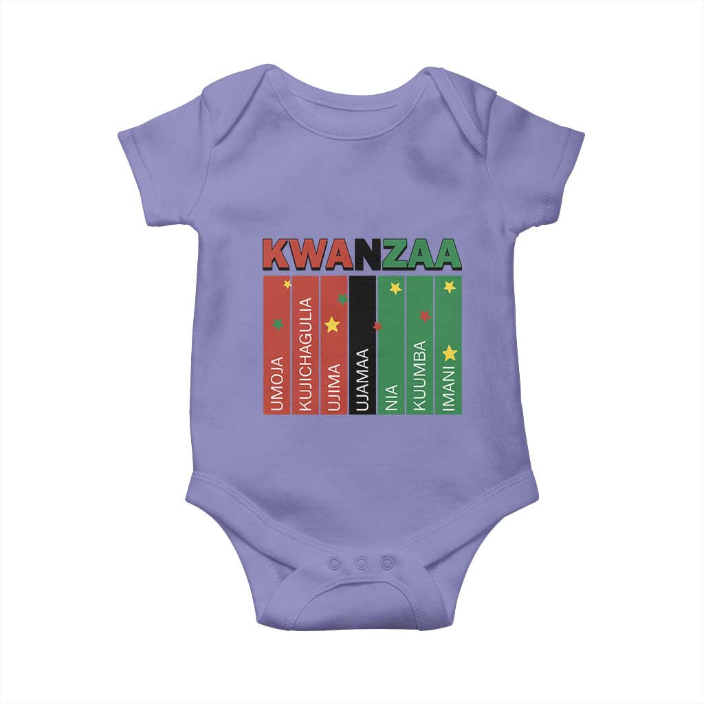 Light Of Kwanzaa Baby Onesie Nguzo Saba African Heritage Gift - Wonder Print Shop