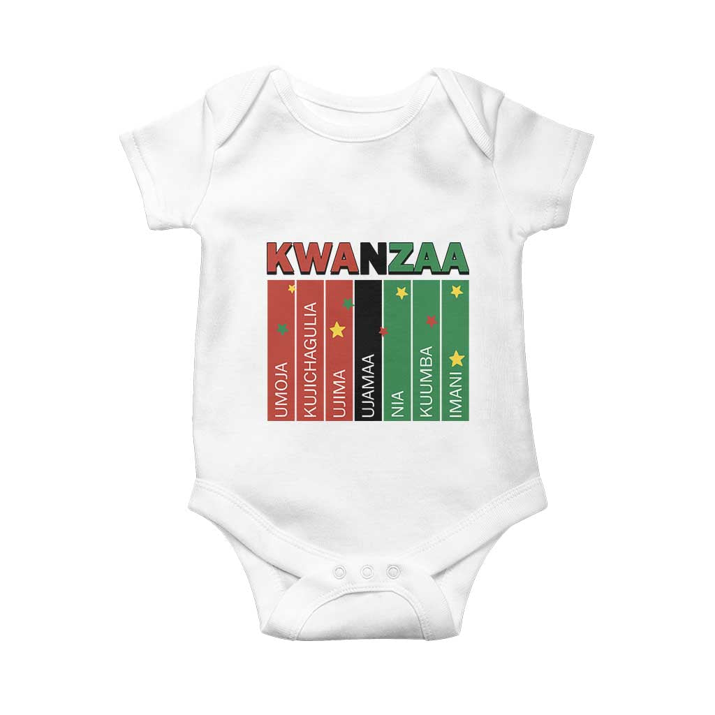 Light Of Kwanzaa Baby Onesie Nguzo Saba African Heritage Gift - Wonder Print Shop