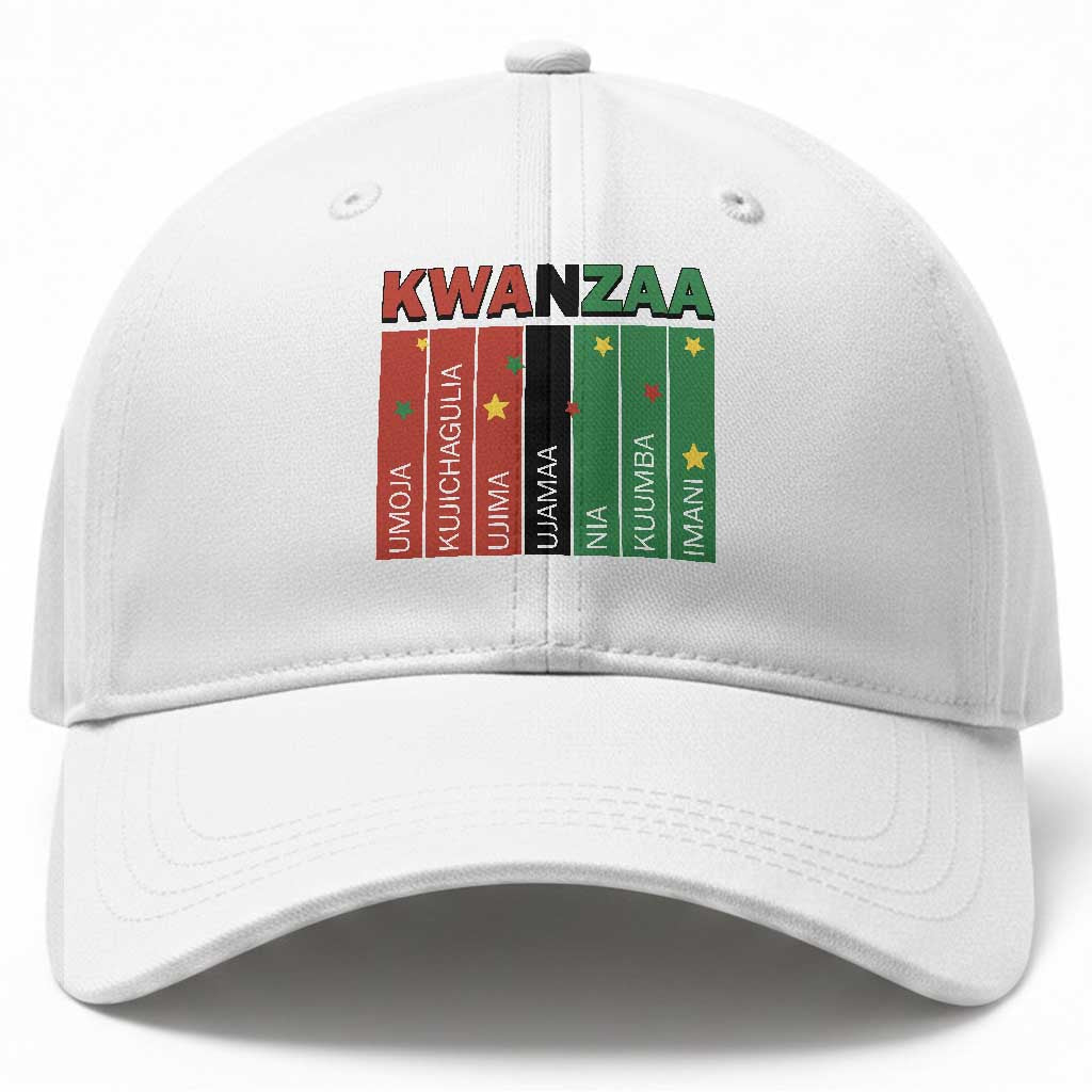 Light Of Kwanzaa Baseball Cap Nguzo Saba African Heritage Gift