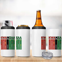 Light Of Kwanzaa 4 in 1 Can Cooler Tumbler Nguzo Saba African Heritage Gift - Wonder Print Shop