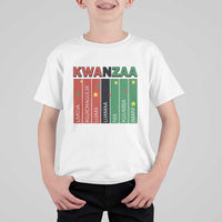 Light Of Kwanzaa T Shirt For Kid Nguzo Saba African Heritage Gift - Wonder Print Shop