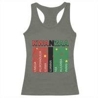 Light Of Kwanzaa Racerback Tank Top Nguzo Saba African Heritage Gift - Wonder Print Shop