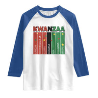 Light Of Kwanzaa Raglan Shirt Nguzo Saba African Heritage Gift - Wonder Print Shop