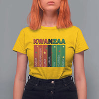 Light Of Kwanzaa T Shirt For Women Nguzo Saba African Heritage Gift - Wonder Print Shop