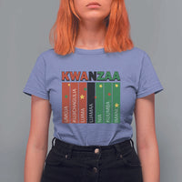 Light Of Kwanzaa T Shirt For Women Nguzo Saba African Heritage Gift - Wonder Print Shop