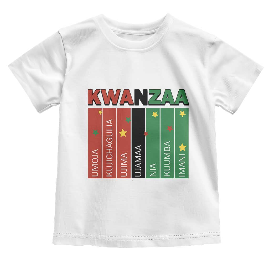 Light Of Kwanzaa Toddler T Shirt Nguzo Saba African Heritage Gift - Wonder Print Shop
