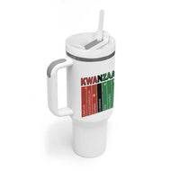 Light Of Kwanzaa Tumbler With Handle Nguzo Saba African Heritage Gift - Wonder Print Shop