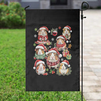 Funny Santa Cavy Squad Garden Flag Christmas Guinea Pig Gift - Wonder Print Shop