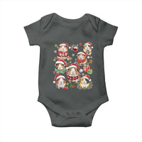 Funny Santa Cavy Squad Baby Onesie Christmas Guinea Pig Gift - Wonder Print Shop
