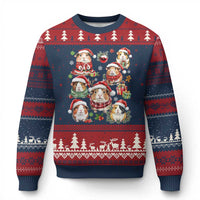 Funny Santa Cavy Squad Ugly Christmas Sweater Xmas Guinea Pig Gift - Wonder Print Shop