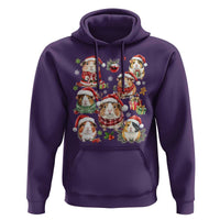 Funny Santa Cavy Squad Hoodie Christmas Guinea Pig Gift - undefined