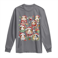 Funny Santa Cavy Squad Long Sleeve Shirt Christmas Guinea Pig Gift - Wonder Print Shop