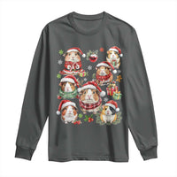 Funny Santa Cavy Squad Long Sleeve Shirt Christmas Guinea Pig Gift - Wonder Print Shop