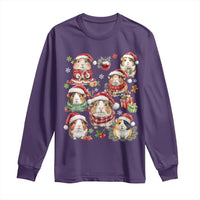 Funny Santa Cavy Squad Long Sleeve Shirt Christmas Guinea Pig Gift - Wonder Print Shop