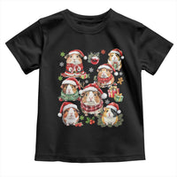 Funny Santa Cavy Squad Toddler T Shirt Christmas Guinea Pig Gift - Wonder Print Shop