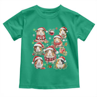 Funny Santa Cavy Squad Toddler T Shirt Christmas Guinea Pig Gift - Wonder Print Shop