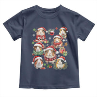 Funny Santa Cavy Squad Toddler T Shirt Christmas Guinea Pig Gift - Wonder Print Shop