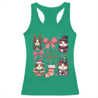 Merry Pigmas Racerback Tank Top Funny Guinea Pig Cavy Lover Holiday Gift - Wonder Print Shop