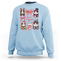 Merry Pigmas Sweatshirt Funny Guinea Pig Cavy Lover Holiday Gift - Wonder Print Shop