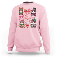Merry Pigmas Sweatshirt Funny Guinea Pig Cavy Lover Holiday Gift - Wonder Print Shop