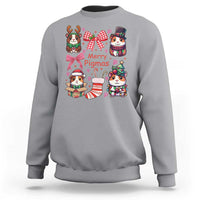 Merry Pigmas Sweatshirt Funny Guinea Pig Cavy Lover Holiday Gift - Wonder Print Shop