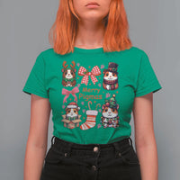 Merry Pigmas T Shirt For Women Funny Guinea Pig Cavy Lover Holiday Gift - Wonder Print Shop