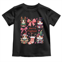 Merry Pigmas Toddler T Shirt Funny Guinea Pig Cavy Lover Holiday Gift - Wonder Print Shop
