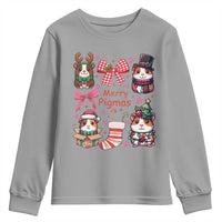 Merry Pigmas Youth Sweatshirt Funny Guinea Pig Cavy Lover Holiday Gift - Wonder Print Shop