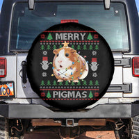 Merry Pigmas Ugly Christmas Spare Tire Cover Guinea Pig Lover - Wonder Print Shop
