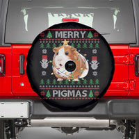 Merry Pigmas Ugly Christmas Spare Tire Cover Guinea Pig Lover - Wonder Print Shop