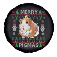 Merry Pigmas Ugly Christmas Spare Tire Cover Guinea Pig Lover - Wonder Print Shop