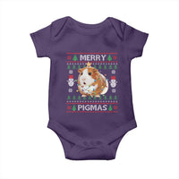 Merry Pigmas Ugly Christmas Baby Onesie Guinea Pig Lover - Wonder Print Shop