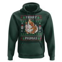 Merry Pigmas Ugly Christmas Hoodie Guinea Pig Lover - Wonder Print Shop