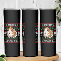 Merry Pigmas Ugly Christmas Skinny Tumbler Guinea Pig Lover - Wonder Print Shop