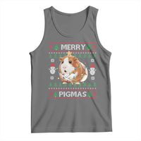 Merry Pigmas Ugly Christmas Tank Top Guinea Pig Lover - Wonder Print Shop