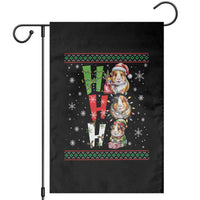 Funny Guinea Pig Ho Ho Ho Ugly Christmas Sweater Garden Flag Cute Pet Lover - Wonder Print Shop