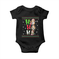 Funny Guinea Pig Ho Ho Ho Ugly Christmas Sweater Baby Onesie Cute Pet Lover - Wonder Print Shop