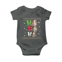 Funny Guinea Pig Ho Ho Ho Ugly Christmas Sweater Baby Onesie Cute Pet Lover - Wonder Print Shop