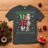 Funny Guinea Pig Ho Ho Ho Ugly Christmas Sweater T Shirt Cute Pet Lover - Wonder Print Shop